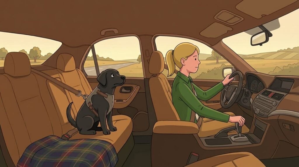 how to help an anxious dog enjoy car rides