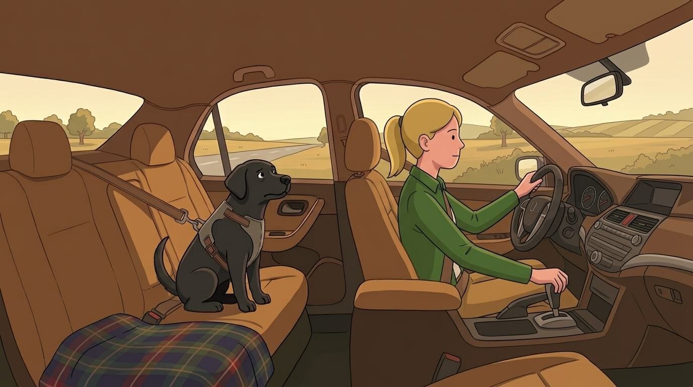 how to help an anxious dog enjoy car rides